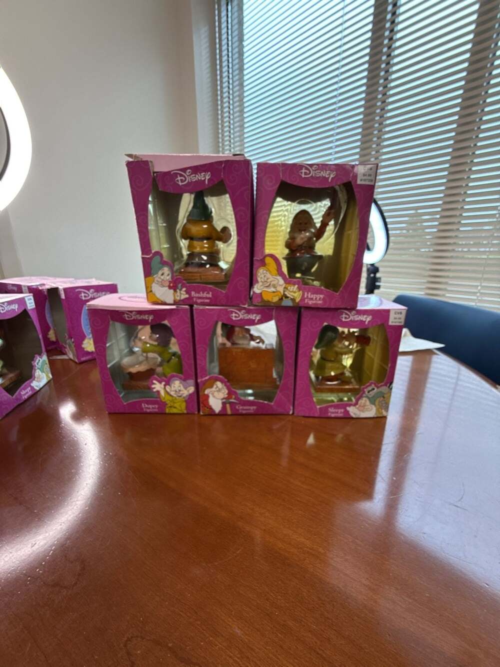Set of 5 Disney Snow White and the Seven Dwarfs Figurines